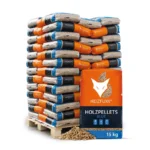 fourmigroup heizfuxx holzpellets blue 15kg x 65 sack 975kg palette