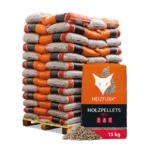 fourmigroup heizfuxx holzpellets red 15kg x 65 sack 975kg palette