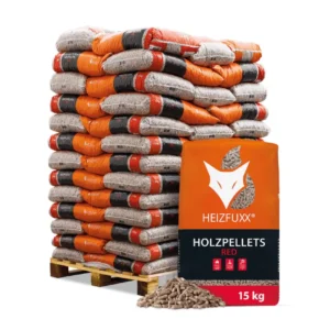 fourmigroup heizfuxx holzpellets red 15kg x 65 sack 975kg palette